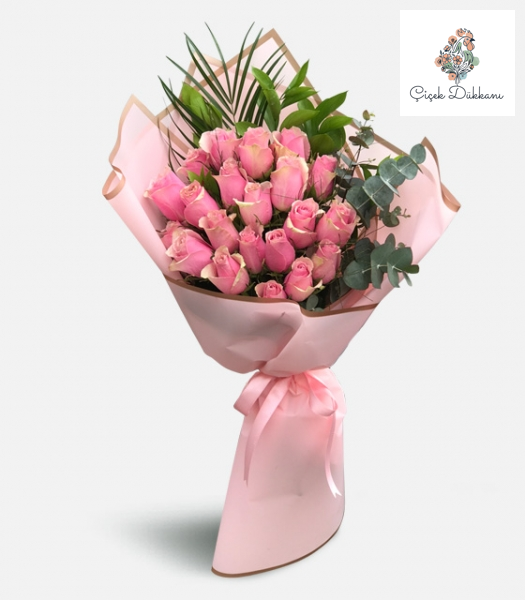 21-adet-pembe-gul-buketi